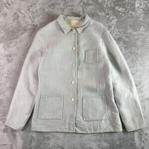 Jil Sander 100% Cashmere Chore Women’s Jacket Workwear Coat Sz S